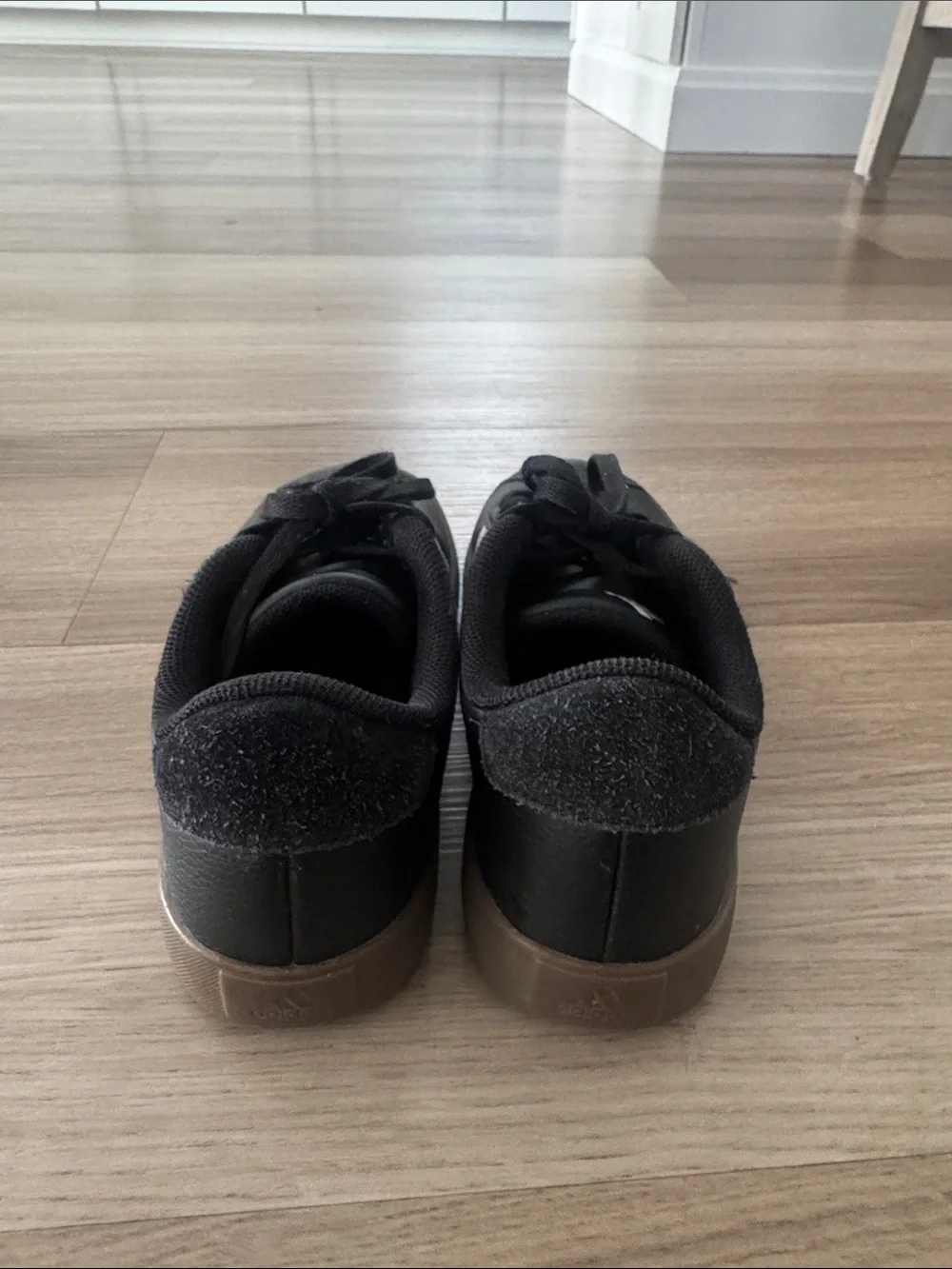 adidas Kids Black and White Sneakers